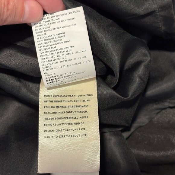 Punk Rave Black Lace Full Steampunk Goth Long Corset Skirt Women's Size Large - Picture 11 of 12